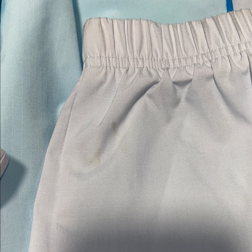 adidas Men’s Light Blue & White Athletic Joggers NWT - Picture 8 of 9